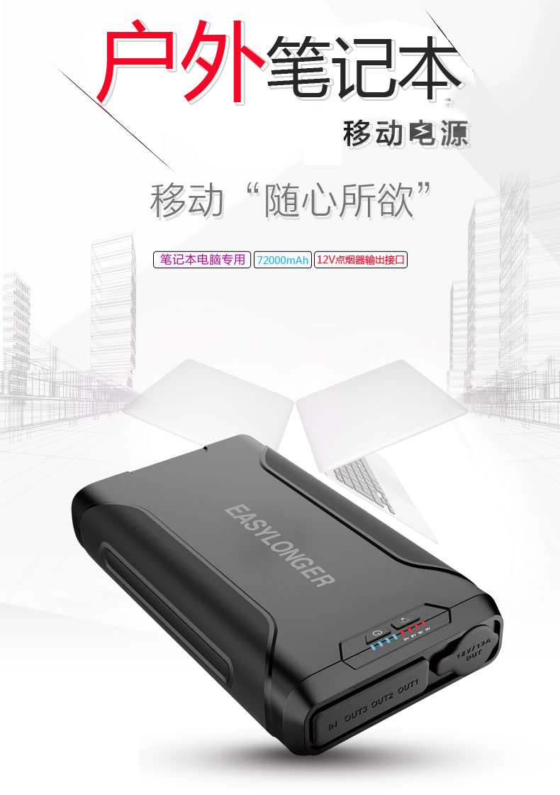 12V多功能備用戶外電源 GP10 產(chǎn)品描述01